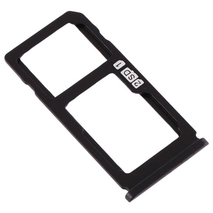 SIM Card Tray + SIM Card Tray / Micro SD Card Tray for Nokia 8 / N8 TA-1012 TA-1004 TA-1052 (Black) - Card Tray by buy2fix | Online Shopping UK | buy2fix