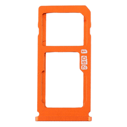 SIM Card Tray + SIM Card Tray / Micro SD Card Tray for Nokia 8 / N8 TA-1012 TA-1004 TA-1052 (Orange) - Card Tray by buy2fix | Online Shopping UK | buy2fix