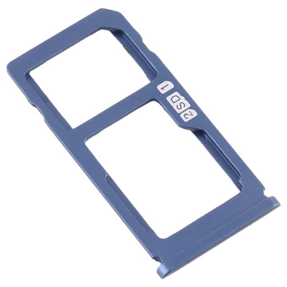 SIM Card Tray + SIM Card Tray / Micro SD Card Tray for Nokia 8 / N8 TA-1012 TA-1004 TA-1052 (Blue) - Card Tray by buy2fix | Online Shopping UK | buy2fix
