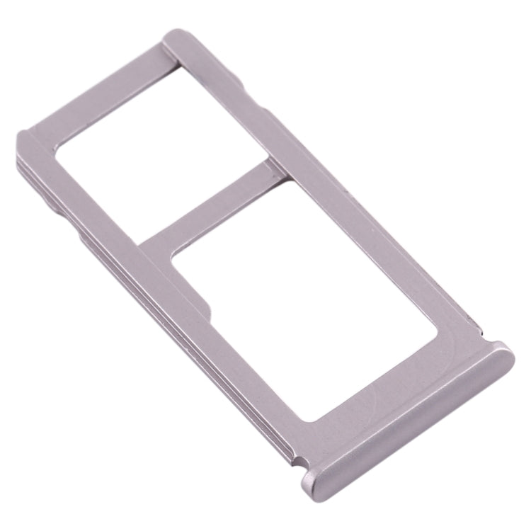 SIM Card Tray + SIM Card Tray / Micro SD Card Tray for Nokia 8 / N8 TA-1012 TA-1004 TA-1052 (Silver) - Card Tray by buy2fix | Online Shopping UK | buy2fix