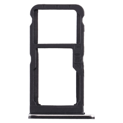 SIM Card Tray + SIM Card Tray / Micro SD Card Tray for Nokia 7 TA-1041 (Black) - Card Tray by buy2fix | Online Shopping UK | buy2fix