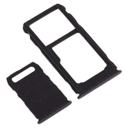 SIM Card Tray + SIM Card Tray + Micro SD Card Tray for Nokia 3.1 Plus (Blue) - Card Tray by buy2fix | Online Shopping UK | buy2fix