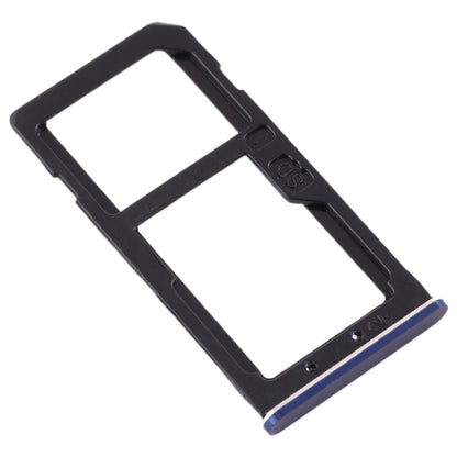 SIM Card Tray + SIM Card Tray / Micro SD Card Tray for Nokia 6 TA-1000 TA-1003 TA-1021 TA-1025 TA-1033 TA-1039 (Blue) - Card Tray by buy2fix | Online Shopping UK | buy2fix