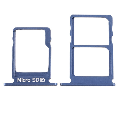 SIM Card Tray + SIM Card Tray + Micro SD Card Tray for Nokia 5 / N5 TA-1024 TA-1027 TA-1044 TA-1053 (Blue) - Card Tray by buy2fix | Online Shopping UK | buy2fix