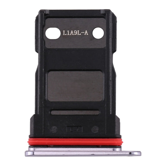 For OnePlus 7T Single SIM Card Tray (Silver) - Card Tray by buy2fix | Online Shopping UK | buy2fix