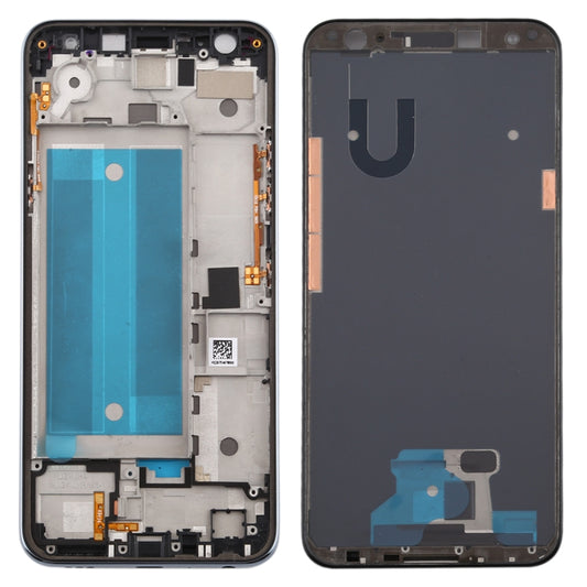 Front Housing LCD Frame Bezel Plate for LG K40 / K12+ K12 Plus / X4 2019 X420EM X420BMW X420EMW X420HM X420 X420N&#160;(Single SIM Version)(Silver) - For LG by buy2fix | Online Shopping UK | buy2fix
