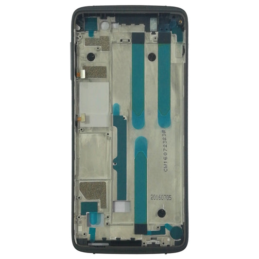 Front Housing LCD Frame Bezel for Blackberry DTEK50 (Black) - For BlackBerry by buy2fix | Online Shopping UK | buy2fix