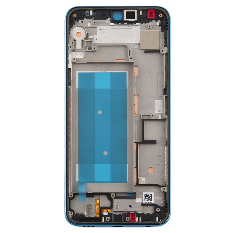 Front Housing LCD Frame Bezel Plate for LG K50 / K12 MAX / LMX520BMW / LMX520EMW(Single SIM Version)(Blue) - For LG by buy2fix | Online Shopping UK | buy2fix