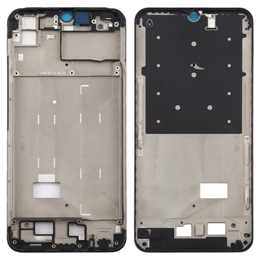 For Vivo Y3 Front Housing LCD Frame Bezel Plate(Black) - Frame Bezel Plate by buy2fix | Online Shopping UK | buy2fix