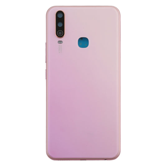 For Vivo Y3 Battery Back Cover with Camera Lens (Pink) - Back Cover by buy2fix | Online Shopping UK | buy2fix
