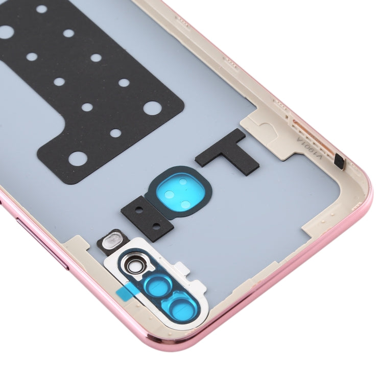 For Vivo Y3 Battery Back Cover with Camera Lens (Pink) - Back Cover by buy2fix | Online Shopping UK | buy2fix
