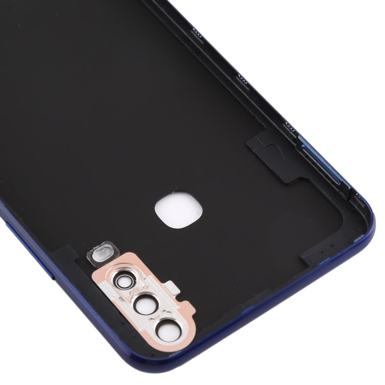 For Vivo Y3 Battery Back Cover with Camera Lens (Blue) - Back Cover by buy2fix | Online Shopping UK | buy2fix