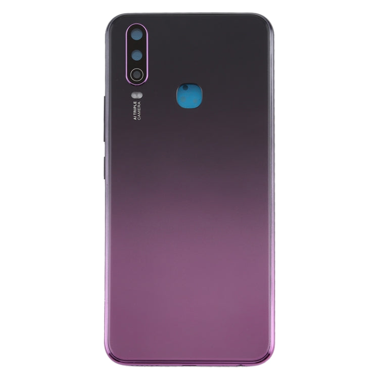 For Vivo Y3 Battery Back Cover with Camera Lens (Purple) - Back Cover by buy2fix | Online Shopping UK | buy2fix