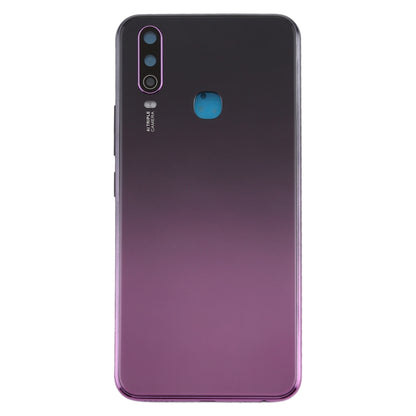 For Vivo Y3 Battery Back Cover with Camera Lens (Purple) - Back Cover by buy2fix | Online Shopping UK | buy2fix