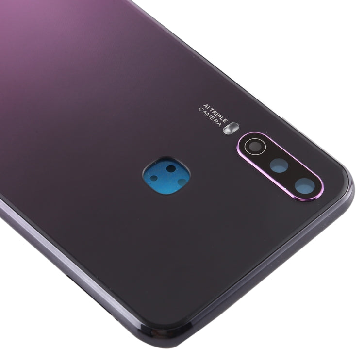 For Vivo Y3 Battery Back Cover with Camera Lens (Purple) - Back Cover by buy2fix | Online Shopping UK | buy2fix