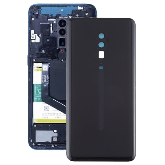 For OPPO Reno 10x zoom Battery Back Cover (Black) - Back Cover by buy2fix | Online Shopping UK | buy2fix
