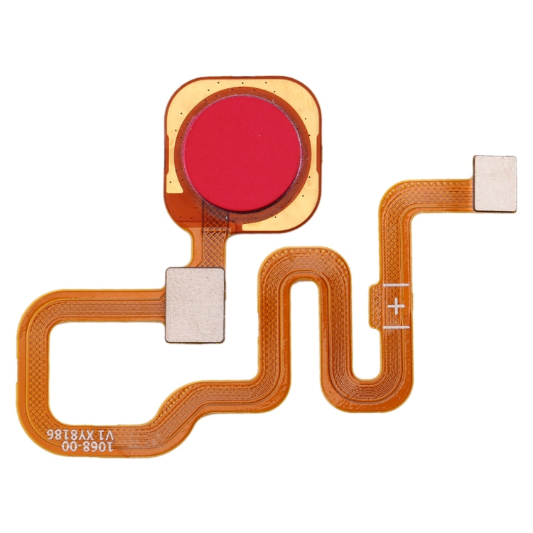 Fingerprint Sensor Flex Cable for Xiaomi Redmi Note 6 Pro (Red) by buy2fix