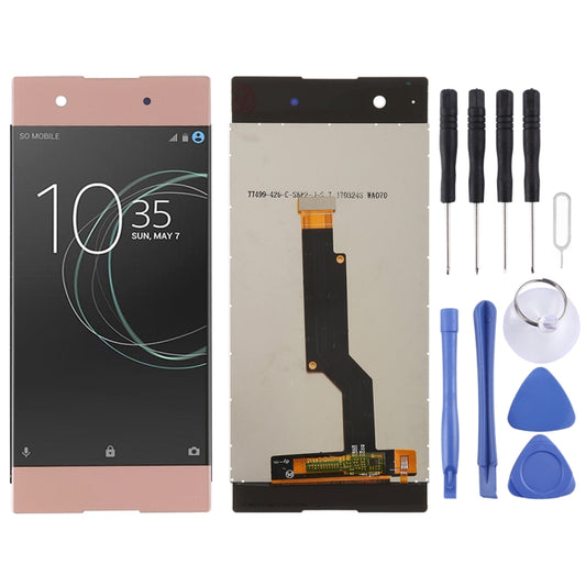 OEM LCD Screen for Sony Xperia XA1 with Digitizer Full Assembly(Rose Gold) - LCD Screen by buy2fix | Online Shopping UK | buy2fix