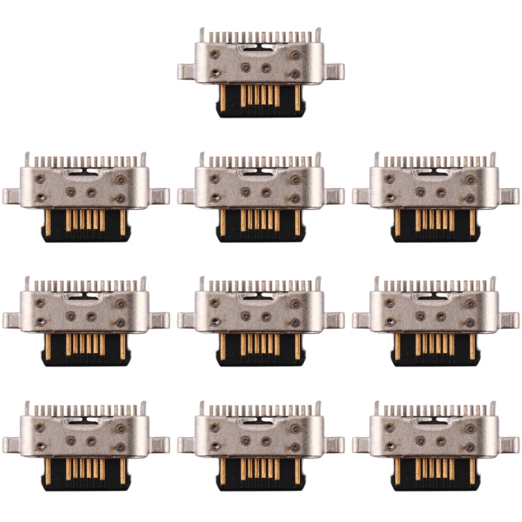 For Meizu 16T 10pcs Charging Port Connector - For Meizu by buy2fix | Online Shopping UK | buy2fix