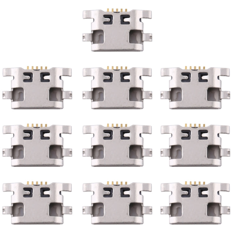 For Meizu V8 10pcs Charging Port Connector - For Meizu by buy2fix | Online Shopping UK | buy2fix