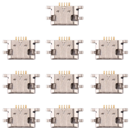 For Meizu Note 8 10pcs Charging Port Connector - For Meizu by buy2fix | Online Shopping UK | buy2fix