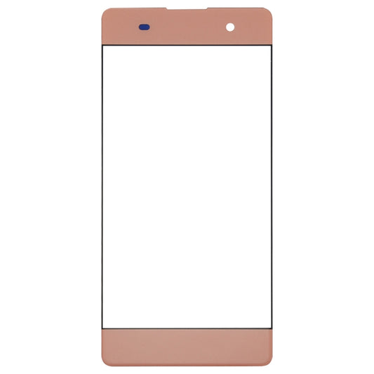 Front Screen Outer Glass Lens for Sony Xperia XA (Rose Gold) - Touch Panel by buy2fix | Online Shopping UK | buy2fix