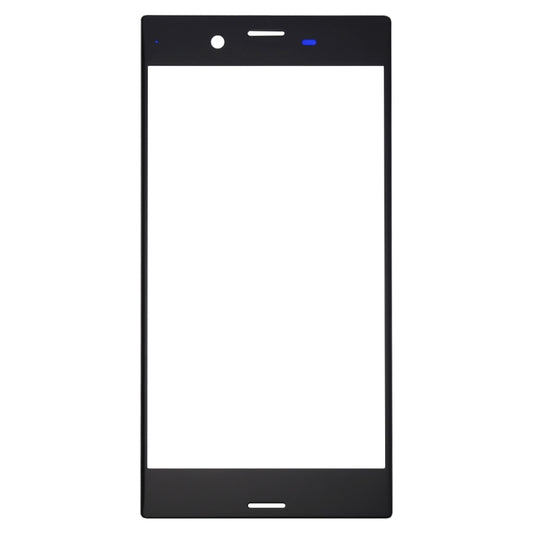 Front Screen Outer Glass Lens for Sony Xperia XZ(Black) by buy2fix