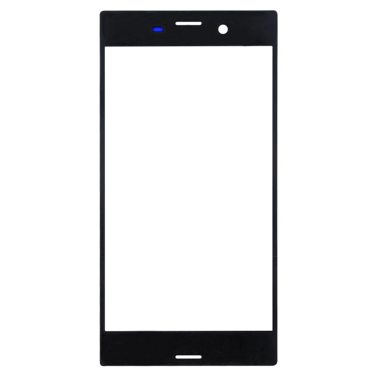Front Screen Outer Glass Lens for Sony Xperia XZ(Black) by buy2fix