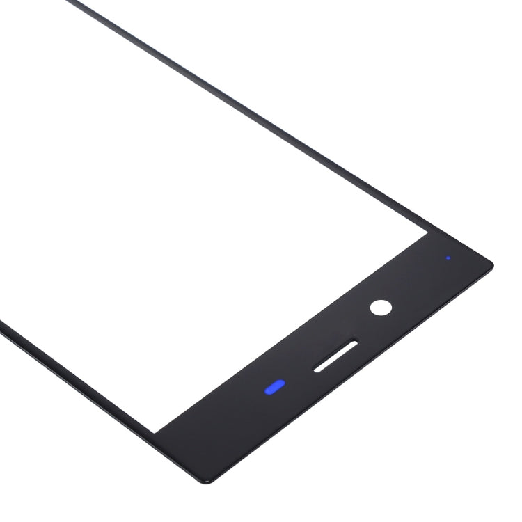 Front Screen Outer Glass Lens for Sony Xperia XZ(Black) by buy2fix