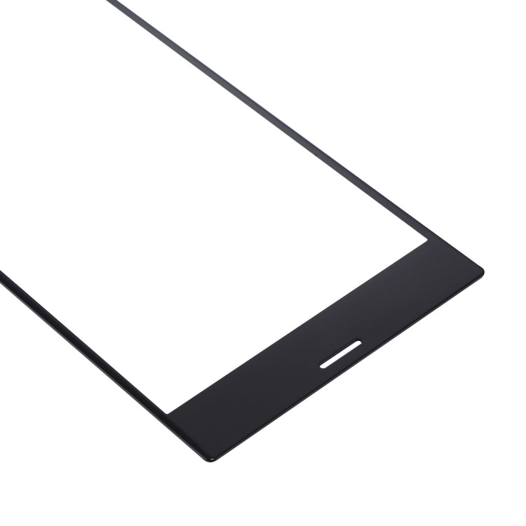 Front Screen Outer Glass Lens for Sony Xperia XZ(Black) by buy2fix