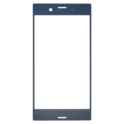 Front Screen Outer Glass Lens for Sony Xperia XZ(Blue) by buy2fix