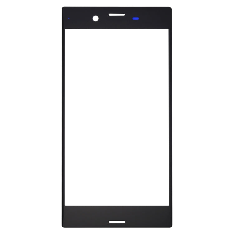 Front Screen Outer Glass Lens for Sony Xperia XZ(Blue) by buy2fix