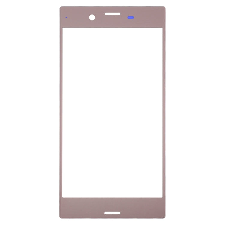 Front Screen Outer Glass Lens for Sony Xperia XZ(Rose Gold) by buy2fix