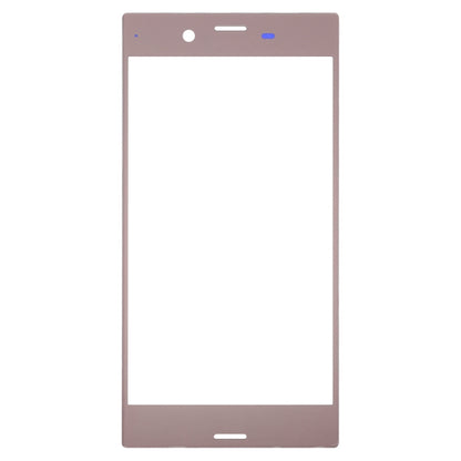 Front Screen Outer Glass Lens for Sony Xperia XZ(Rose Gold) by buy2fix