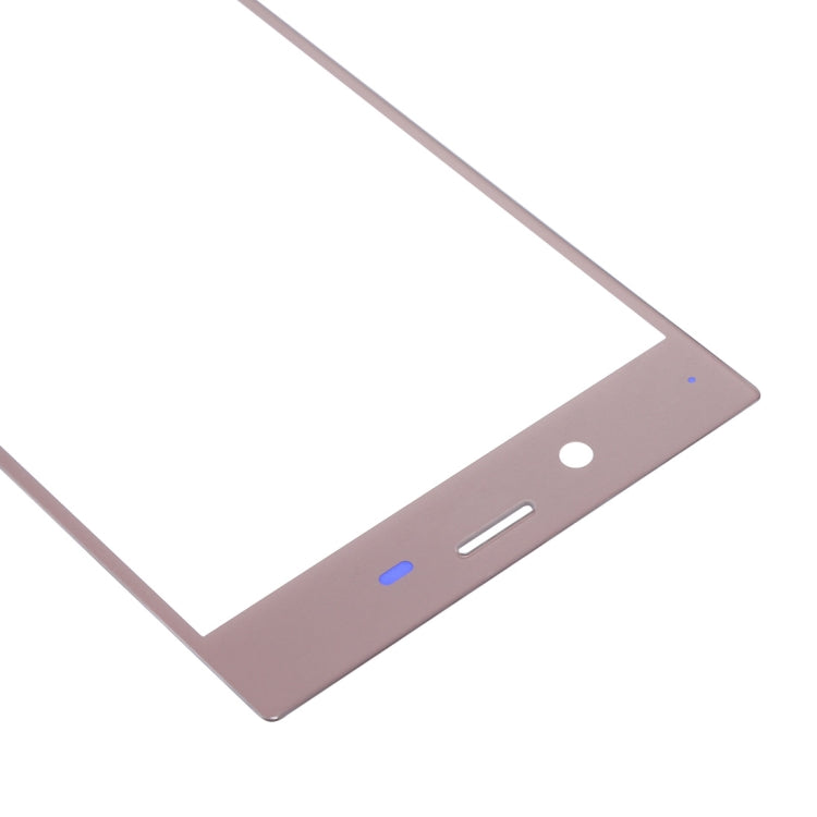 Front Screen Outer Glass Lens for Sony Xperia XZ(Rose Gold) by buy2fix