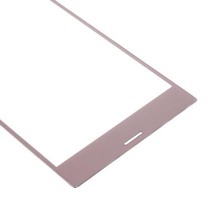 Front Screen Outer Glass Lens for Sony Xperia XZ(Rose Gold) by buy2fix