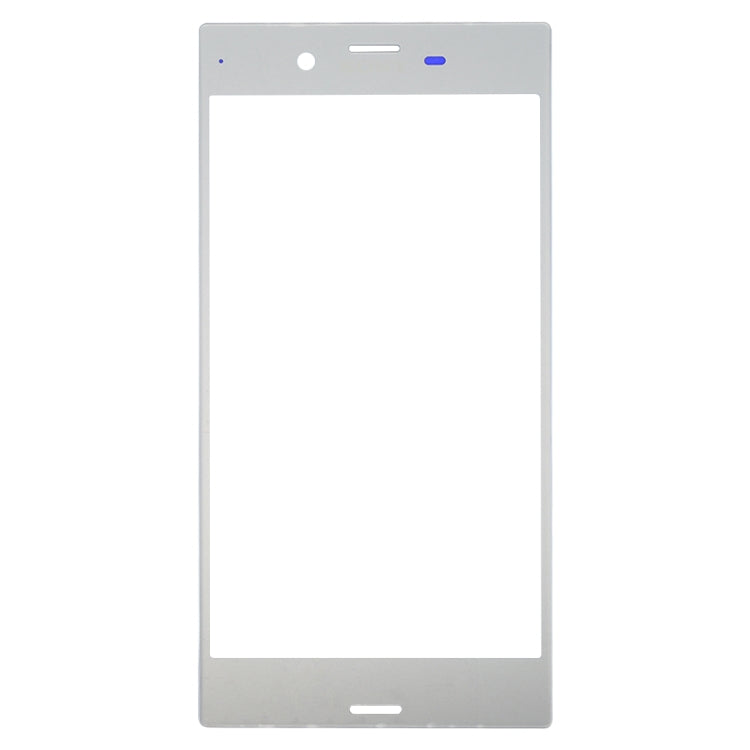 Front Screen Outer Glass Lens for Sony Xperia XZ(Silver) by buy2fix