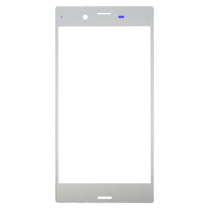Front Screen Outer Glass Lens for Sony Xperia XZ(Silver) by buy2fix