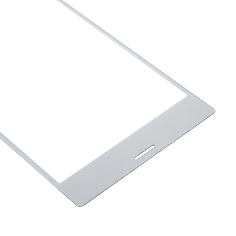 Front Screen Outer Glass Lens for Sony Xperia XZ(Silver) by buy2fix