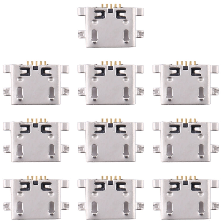 10 PCS Charging Port Connector for Nokia 2.2 TA-1183 - Charging Port Connector by buy2fix | Online Shopping UK | buy2fix