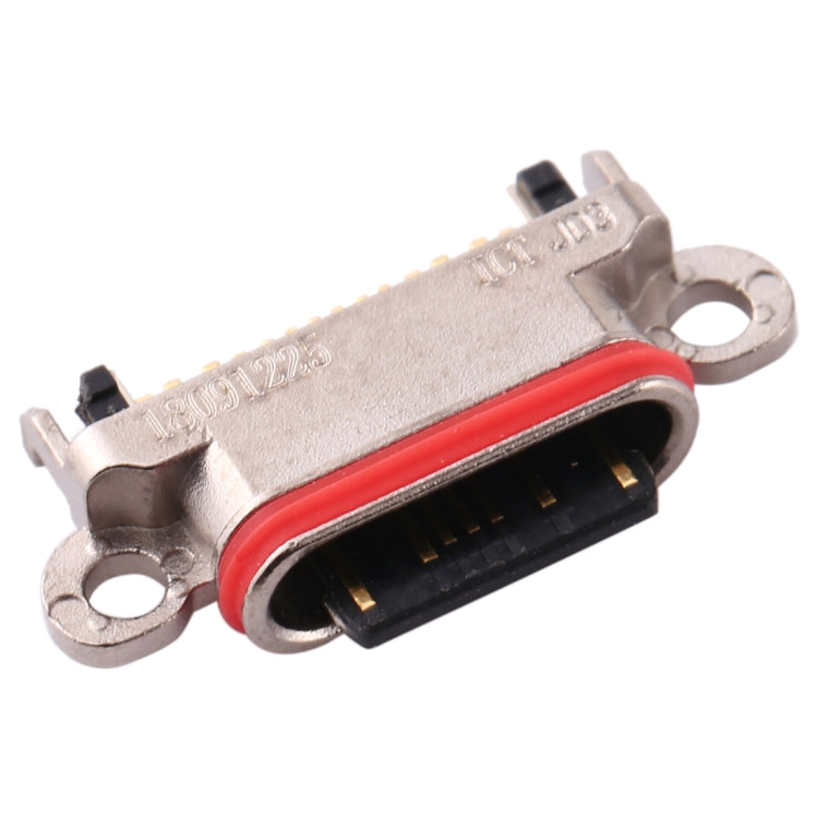 For OPPO R17 10pcs Charging Port Connector - Single Tail Connector by buy2fix | Online Shopping UK | buy2fix