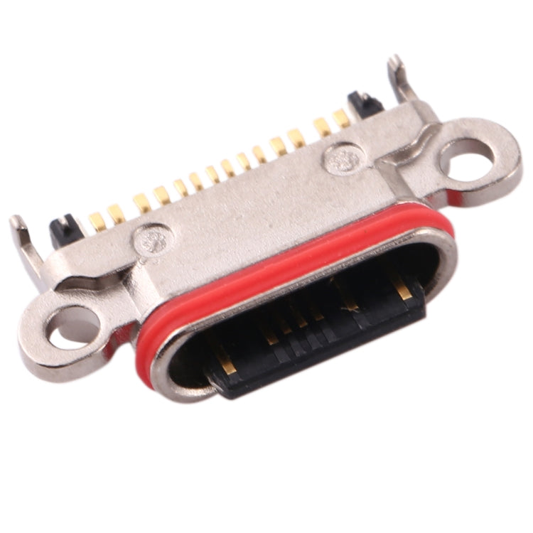 For OPPO R17 10pcs Charging Port Connector - Single Tail Connector by buy2fix | Online Shopping UK | buy2fix