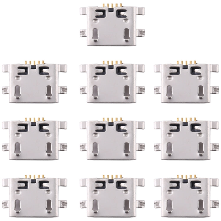 10 PCS Charging Port Connector for Xiaomi Mi Mix 2S - Tail Connector by buy2fix | Online Shopping UK | buy2fix