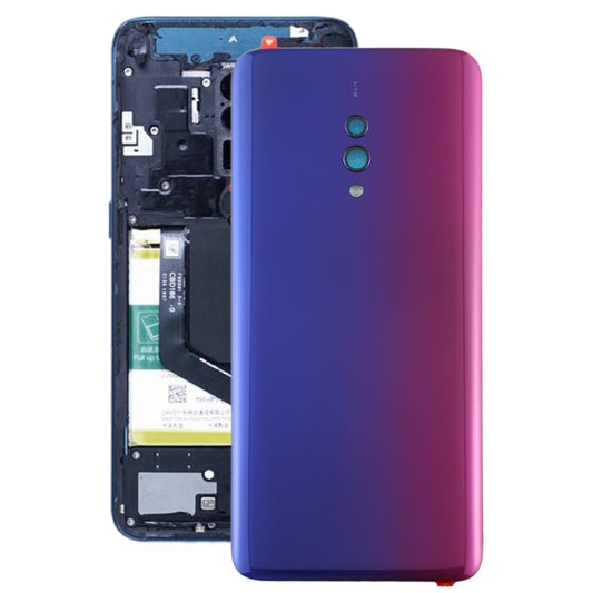 For OPPO K3 Battery Back Cover (Purple) - Back Cover by buy2fix | Online Shopping UK | buy2fix