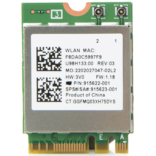 RTL8822BE Dual Band AC 433M Network Adapter Card Bluetooth 4.0 Wireless Network Adapter Card for Dell / ASUS / Toshiba / Sony / Acer - Add-on Cards by buy2fix | Online Shopping UK | buy2fix