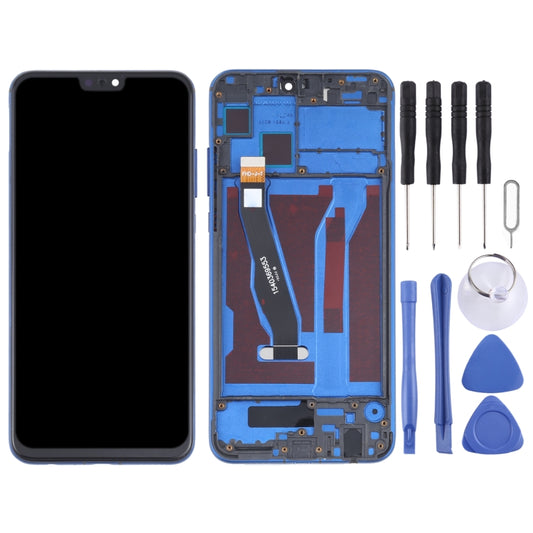 OEM LCD Screen for Huawei Honor 8X Digitizer Full Assembly with Frame(Blue) - LCD Screen by buy2fix | Online Shopping UK | buy2fix