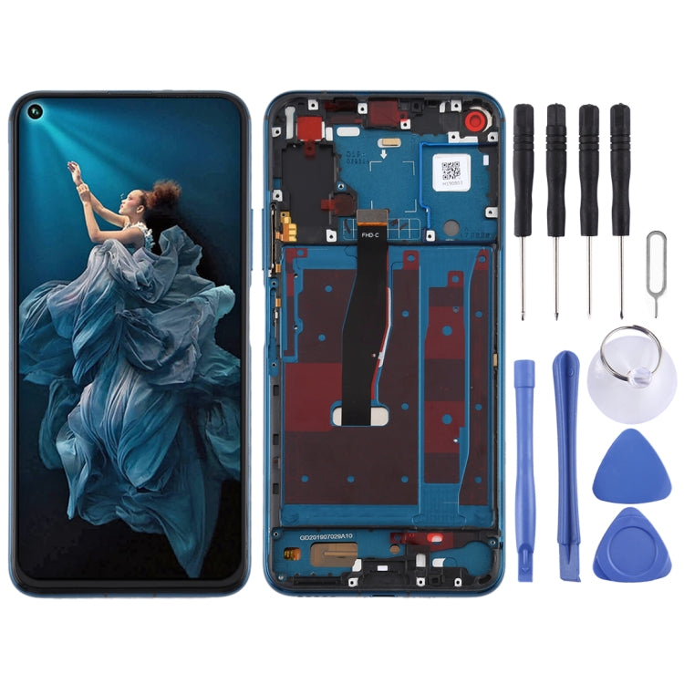 OEM LCD Screen for Huawei Honor 20 Pro Digitizer Full Assembly with Frame(Blue) - LCD Screen by buy2fix | Online Shopping UK | buy2fix