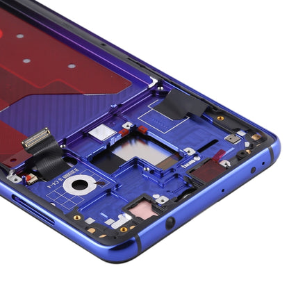 Original OLED LCD Screen for Huawei Mate 20 Digitizer Full Assembly with Frame(Blue) - LCD Screen by buy2fix | Online Shopping UK | buy2fix