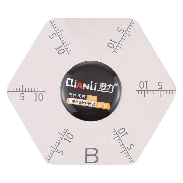 Qianli Hexagram Shape Pry Opening Tool With Scales - Crowbar by QIANLI | Online Shopping UK | buy2fix