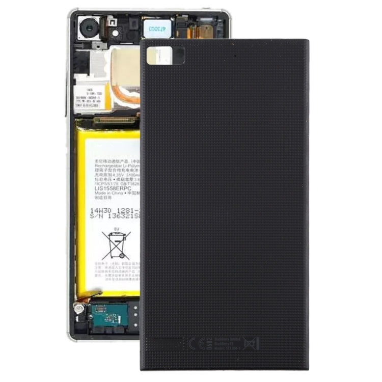 Back Cover for BlackBerry Z3(Black) - For BlackBerry by buy2fix | Online Shopping UK | buy2fix